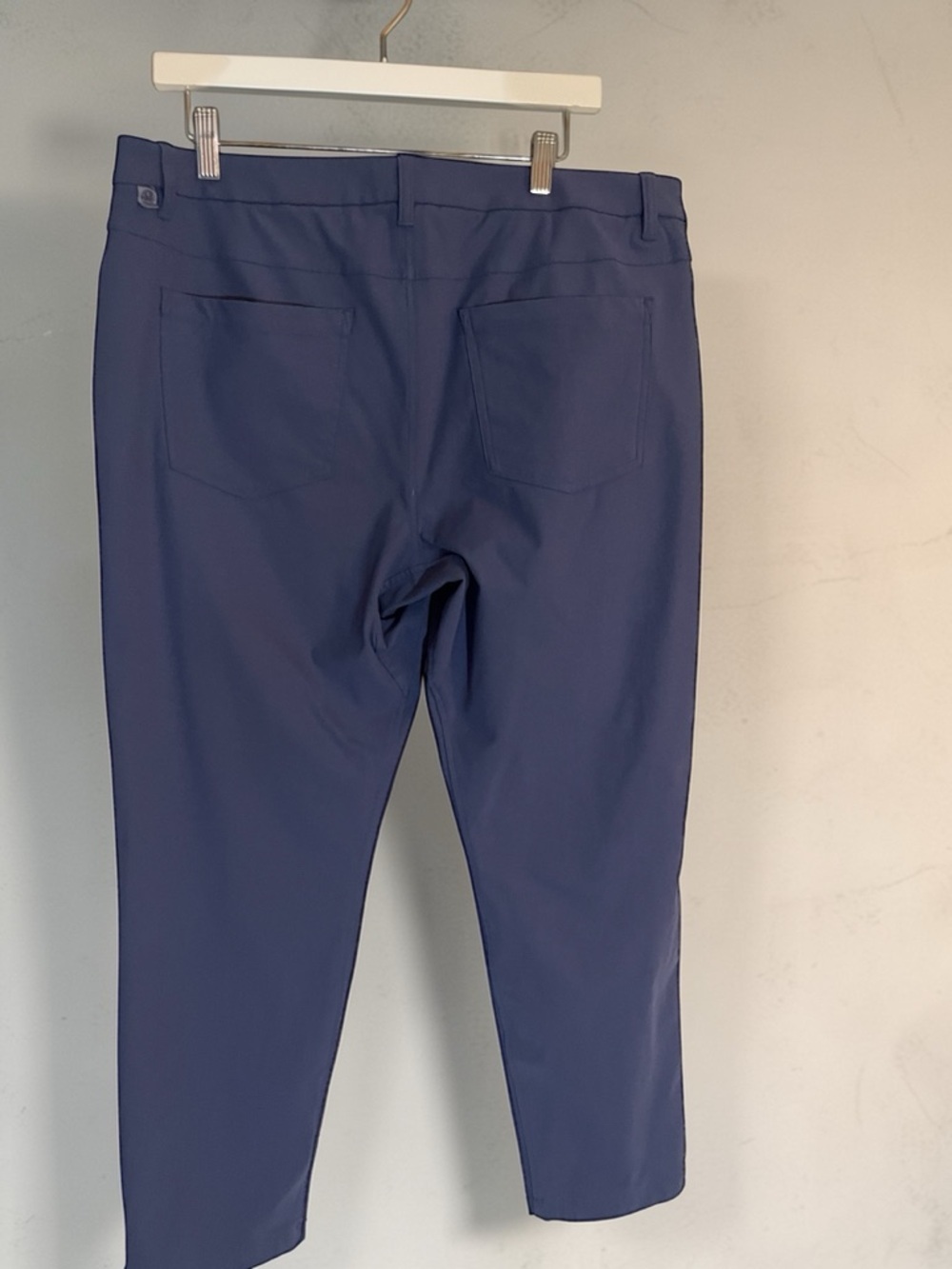 Lululemon Men’s ABC Classic Slim Pants Size 36 Tech Stretch 5-Pocket Blue - Picture 3 of 6